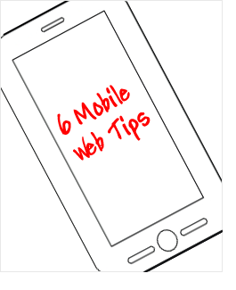 mobile web design tips